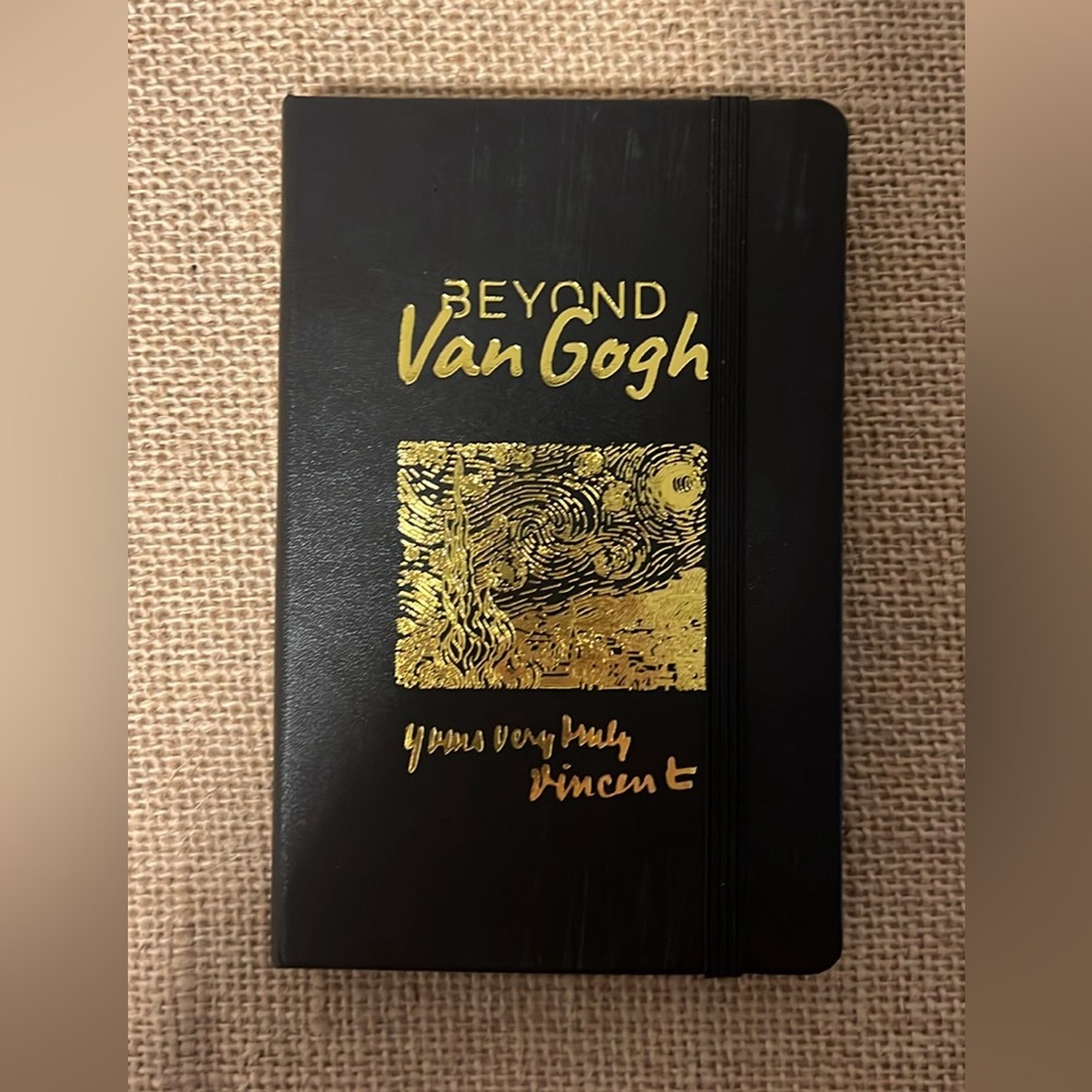 Van Gogh beyond moleskin notebook